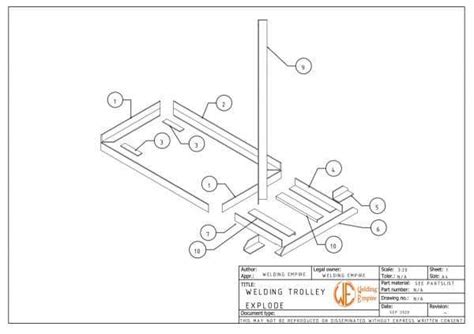 welding projects plans and drawings